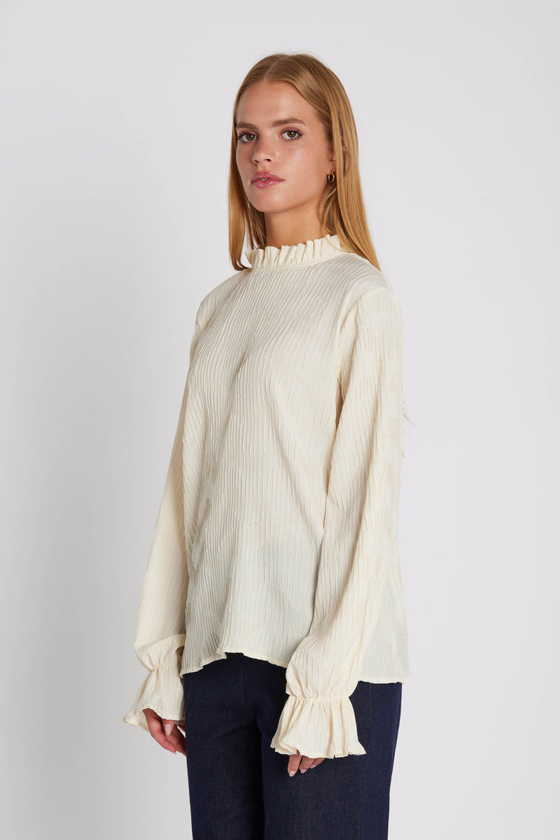 Rue de Femme Yelena Blouse RDF435 Col. Offwhite