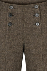Rue de Femme Zoey Wide Pants RDF464 Col. Brown
