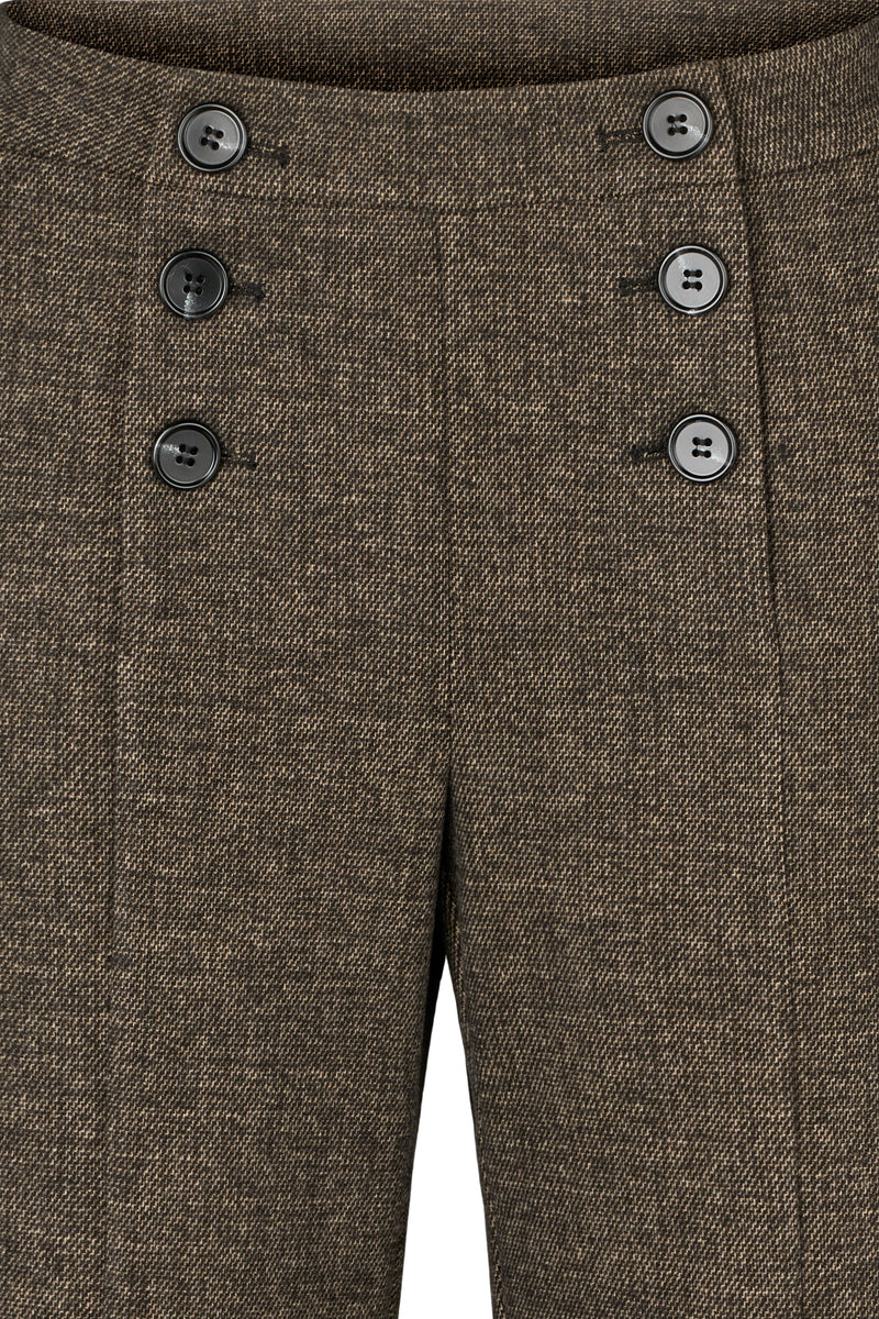 Rue de Femme Zoey Wide Pants RDF464 Col. Brown
