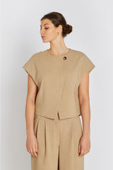 Rue de Femme Luxy Kira Vest RDF679 Col. Khaki