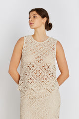 Rue de Femme Saskia Top RDF705 Col. Sand