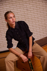 Rue De Femme Inorille shirt RDF845 Col. Black