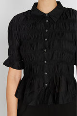Rue De Femme Inorille shirt RDF845 Col. Black