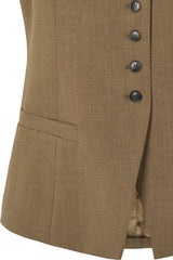 Rue De Femme Clarie vest RDF864 Col. Dark-Sand