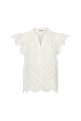 Rue de Femme Cressida Blouse RDF903 Col.White