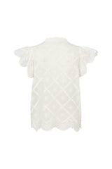 Rue de Femme Cressida Blouse RDF903 Col.White