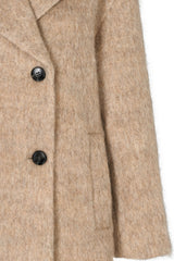 Rue de Femme Kanzina Coat RDF974 Col.Sand melange
