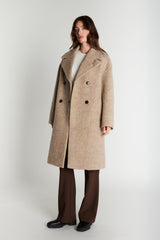 Rue de Femme Kanzina Coat RDF974 Col.Sand melange
