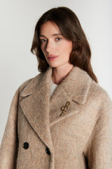 Rue de Femme Kanzina Coat RDF974 Col.Sand melange