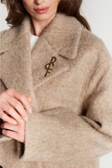 Rue de Femme Kanzina Coat RDF974 Col.Sand melange