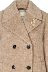 Rue de Femme Kanzina Coat RDF974 Col.Sand melange