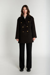 Rue de Femme Minu Coat RDF978 Col. Chocolate