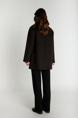 Rue de Femme Minu Coat RDF978 Col. Chocolate