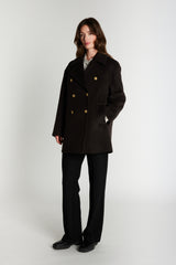 Rue de Femme Minu Coat RDF978 Col. Chocolate