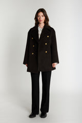 Rue de Femme Minu Coat RDF978 Col. Chocolate