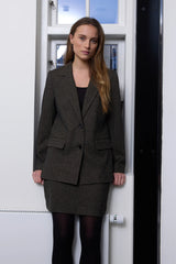 Rue de femme Blazer Elly Blazer Col.197 Brun