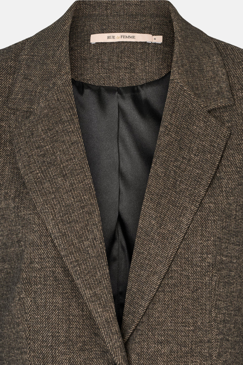 Rue de femme Blazer Elly Blazer Col.197 Brun