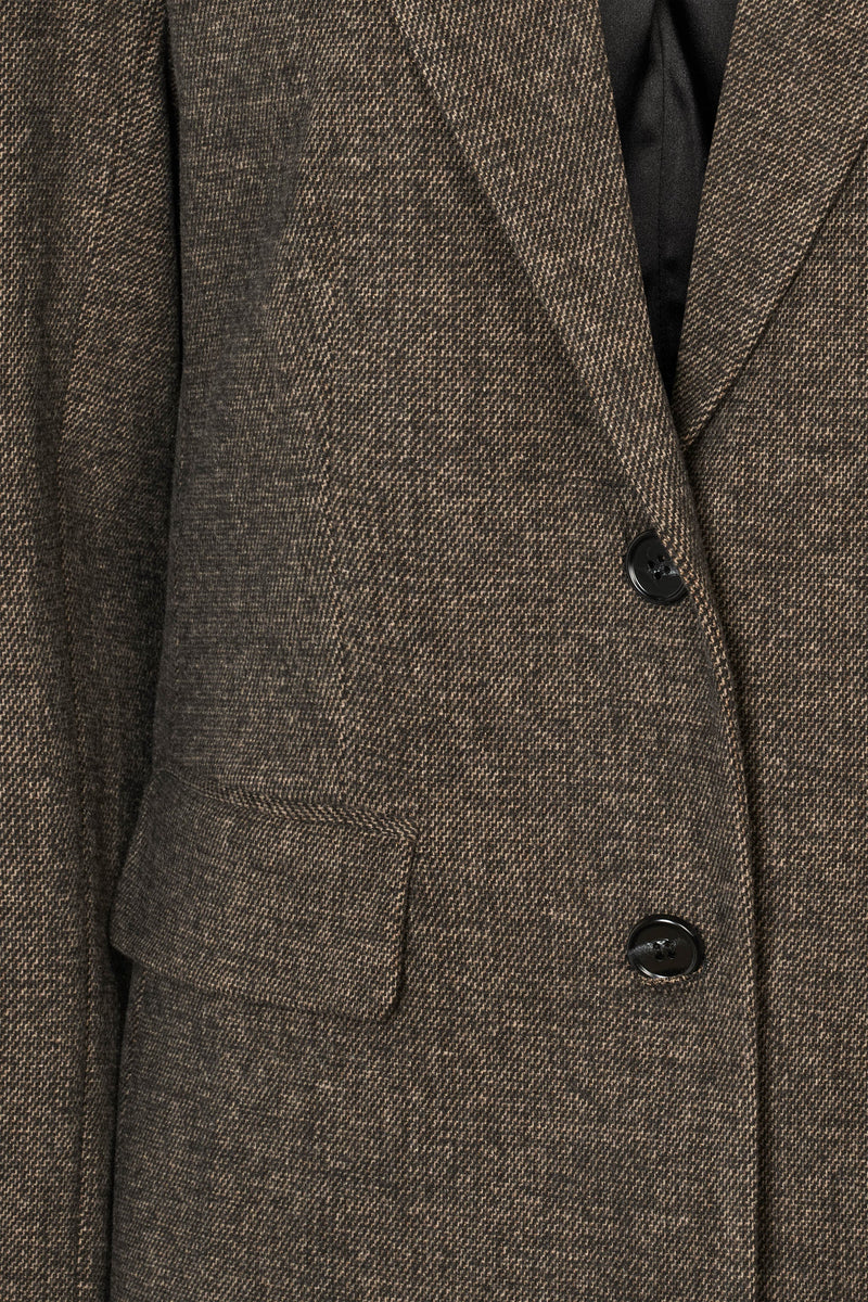 Rue de femme Blazer Elly Blazer Col.197 Brun