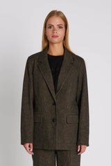 Rue de femme Blazer Elly Blazer Col.197 Brun