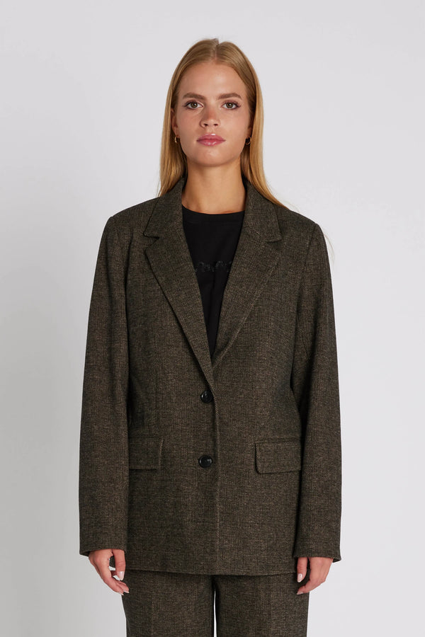Rue de femme Blazer Elly Blazer Col.197 Brun