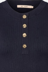 Rue de Femme Fennec knit RDF192 Col. Midnight