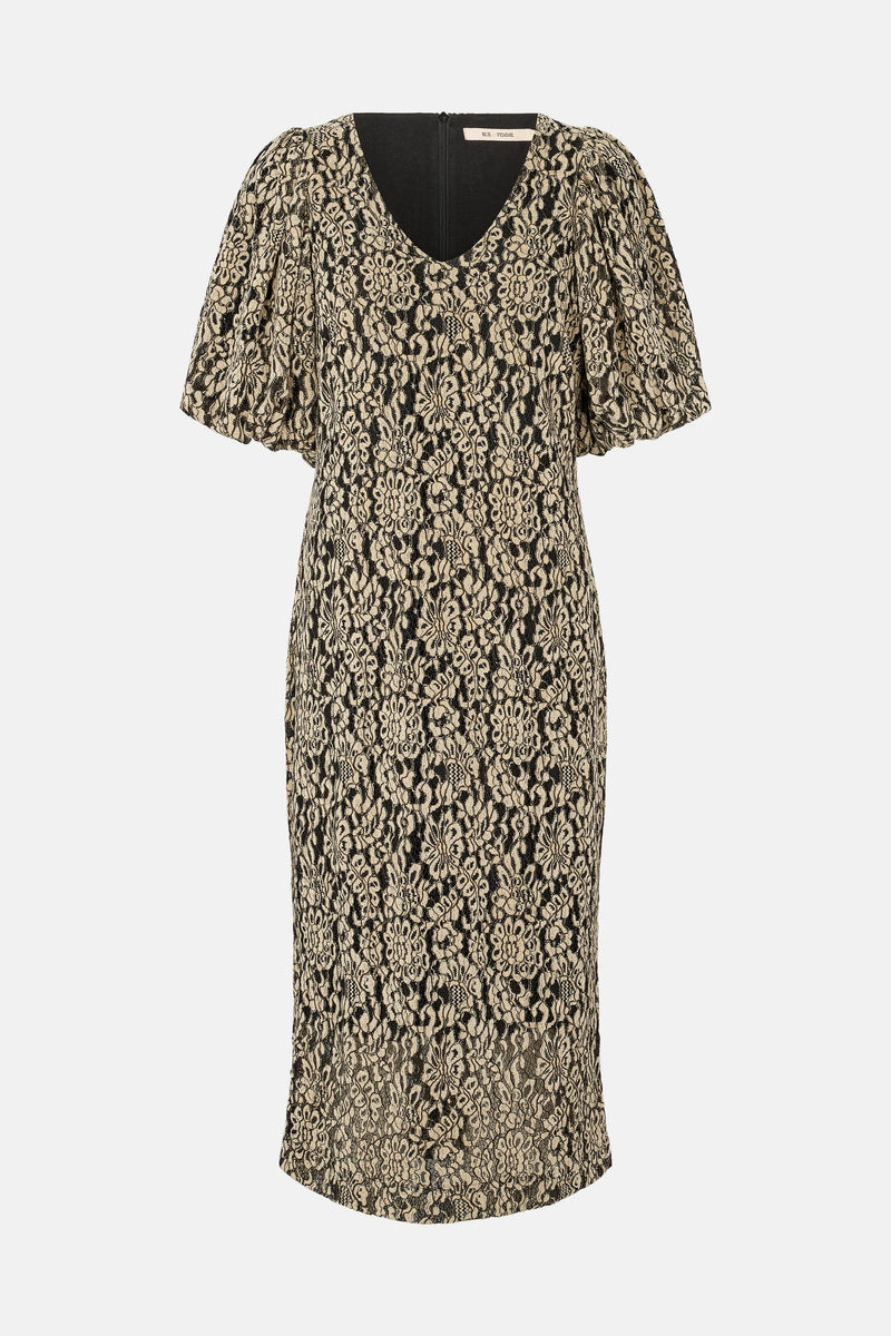 Rue de Femme Lyric Dress RDF377 Col. Black
