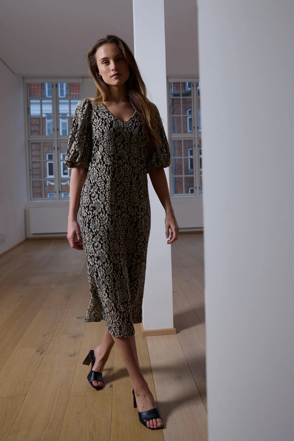 Rue de Femme Lyric Dress RDF377 Col. Black