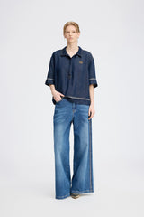 Munthe Rappa Skjorte 254-1032-25411 Col. Blue