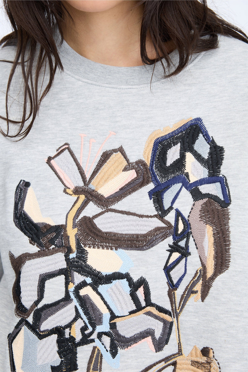 Munthe Rarsnima Sweatshirt 254-1131-25466 Col.Grey