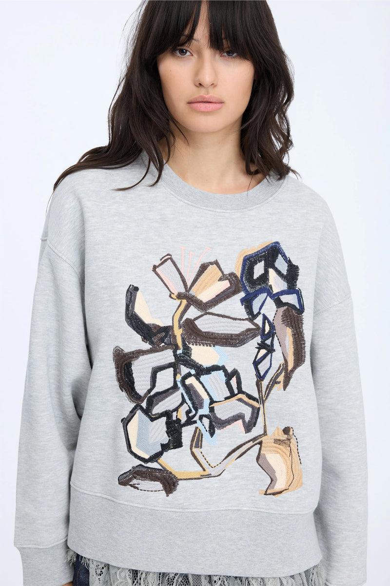 Munthe Rarsnima Sweatshirt 254-1131-25466 Col.Grey