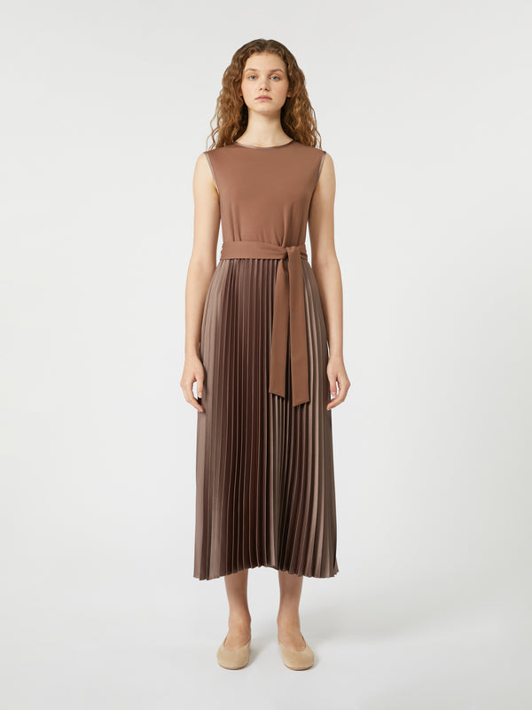 MaxMara Samuele Kjole 2525626071 Col. Brun 002