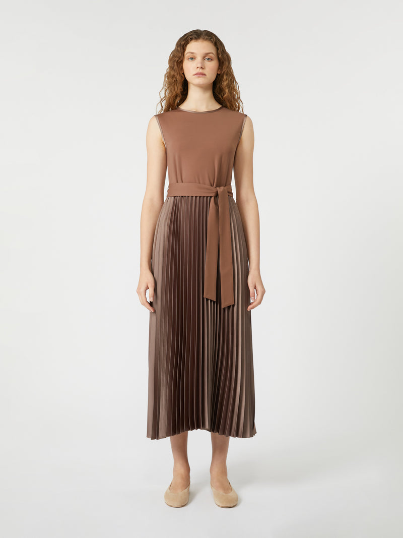 MaxMara Samuele Kjole 2525626071 Col. Brun 002