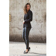 Rue de Femme Bukser Skin Fatale Sort m.Guld