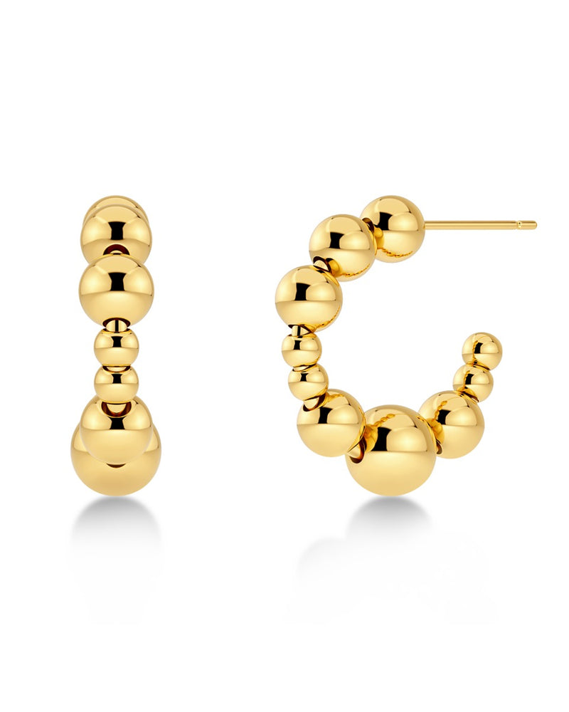 EDBLAD Sphere Hoops Gold