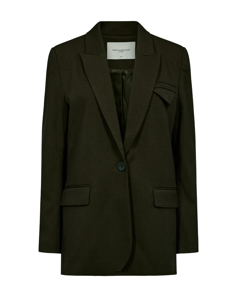 Copenhagen Muse Jakkesæt Tailor  Olive Melange