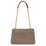 Valentino Ocarina Suede Taske VBSA9B02 Col.Taupe