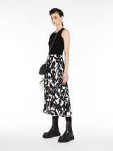 MaxMara Augusta Nederdel Sort/Sand