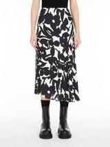 MaxMara Augusta Nederdel Sort/Sand