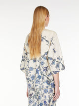 MaxMara Bluse Filippo 2425116011 Hvid m.print 002