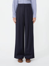 MaxMara Globale Bukser 2525136162600 Col. Navy 028