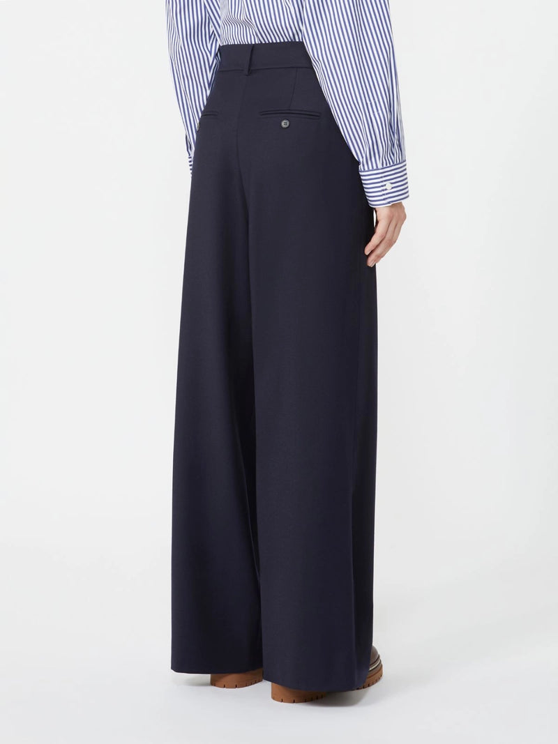MaxMara Globale Bukser 2525136162600 Col. Navy 028