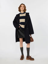 MaxMara Tuono Strik 2525366142600 Col. Sand/Navy