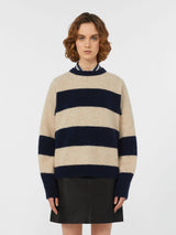 MaxMara Tuono Strik 2525366142600 Col. Sand/Navy