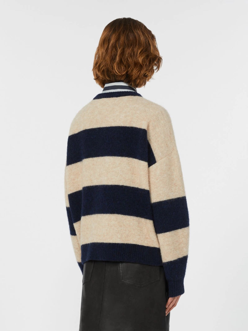 MaxMara Tuono Strik 2525366142600 Col. Sand/Navy