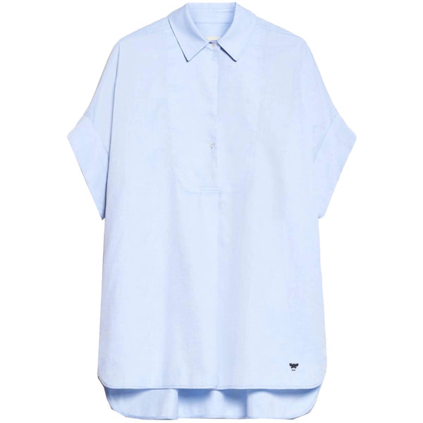 MaxMara Skjorte Brema 2425116061 000 Lyseblå 002