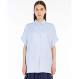 MaxMara Skjorte Brema 2425116061 000 Lyseblå 002