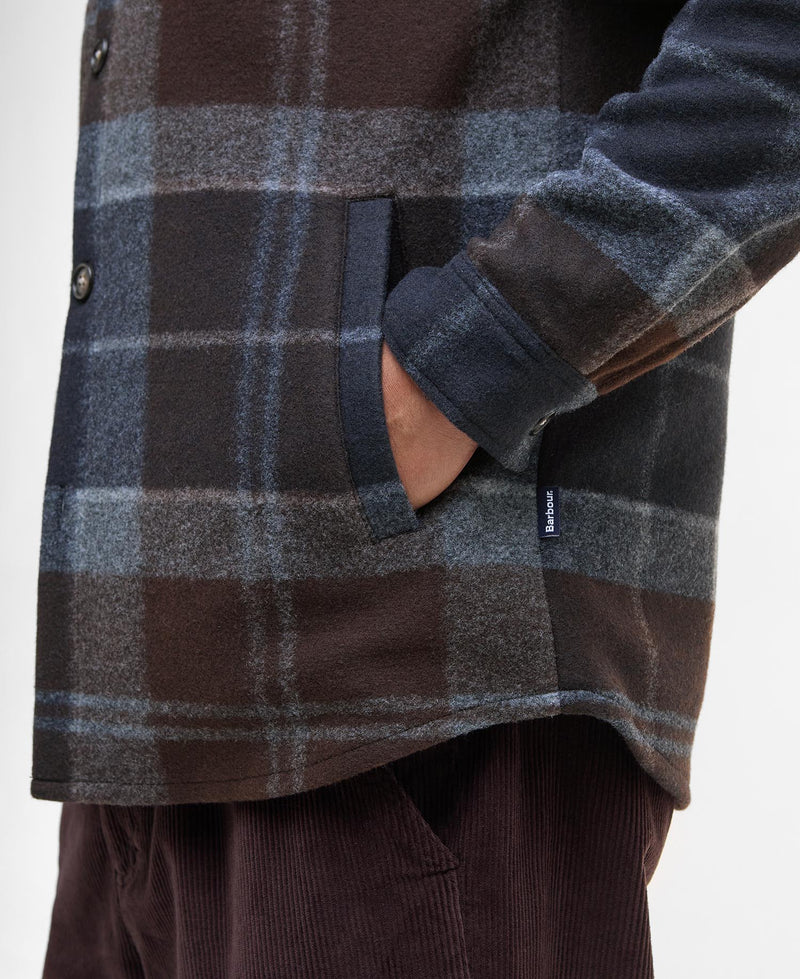 Barbour overshirt Chapter MOS0400 grey mix