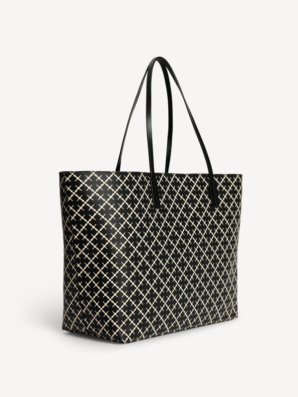 By Malene Birger Taske Abi Tote (GL) Col.Sort/hvid 050