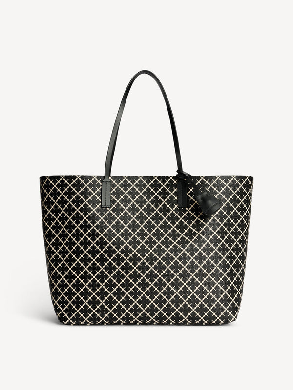By Malene Birger Taske Abi Tote (GL) Col.Sort/hvid 050