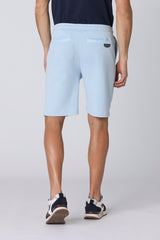 Aeronautica sweatshorts BE207 lysblå